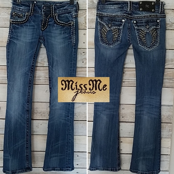 Miss Me Denim - Miss Me Angel Wings Jean's Size 25